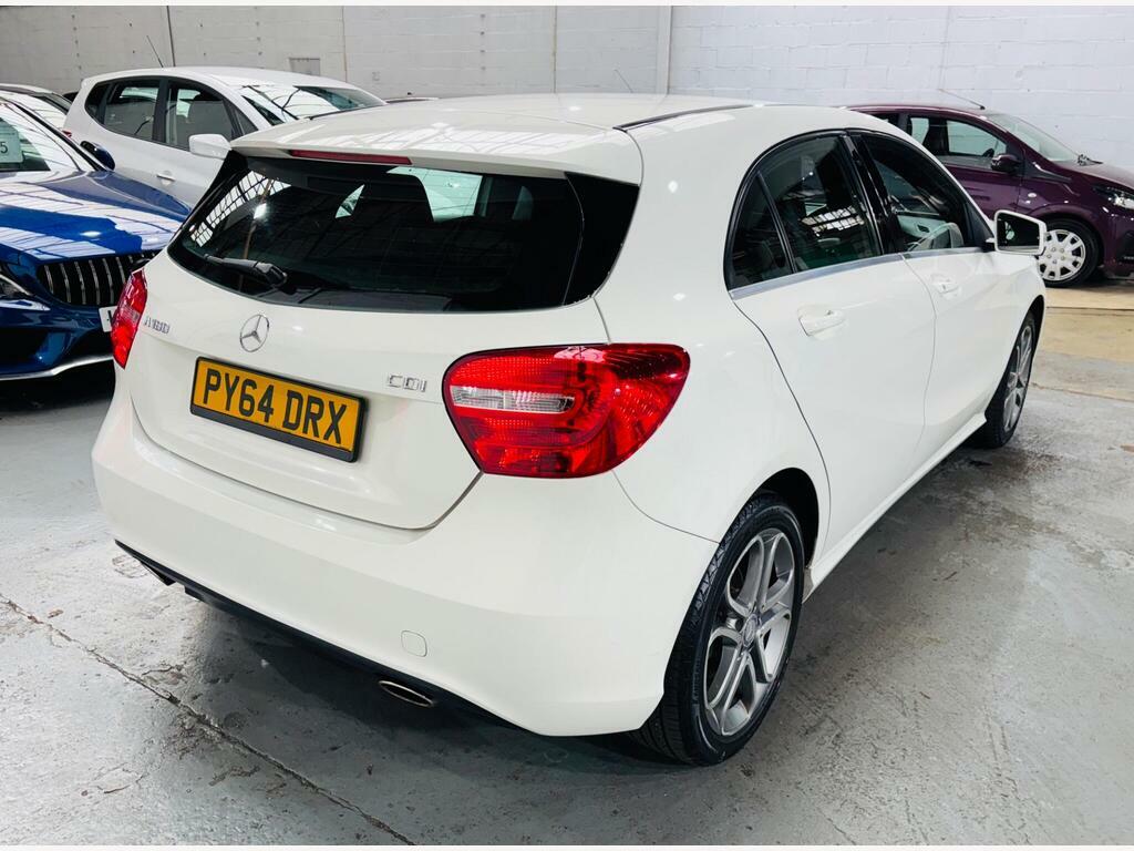 Mercedes-Benz A Class 1.5 A180 Cdi Sport 7G-dct Euro 5 S S White #4