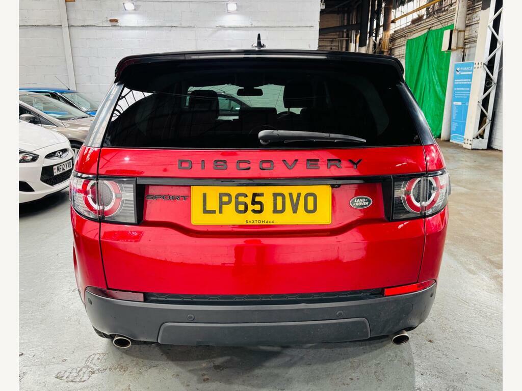 Land Rover Discovery Sport 2.0 Td4 Hse Black 4Wd Euro 6 S S Red #4