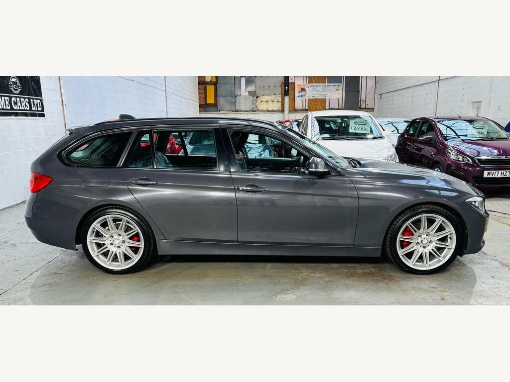 BMW 3 Series White #7