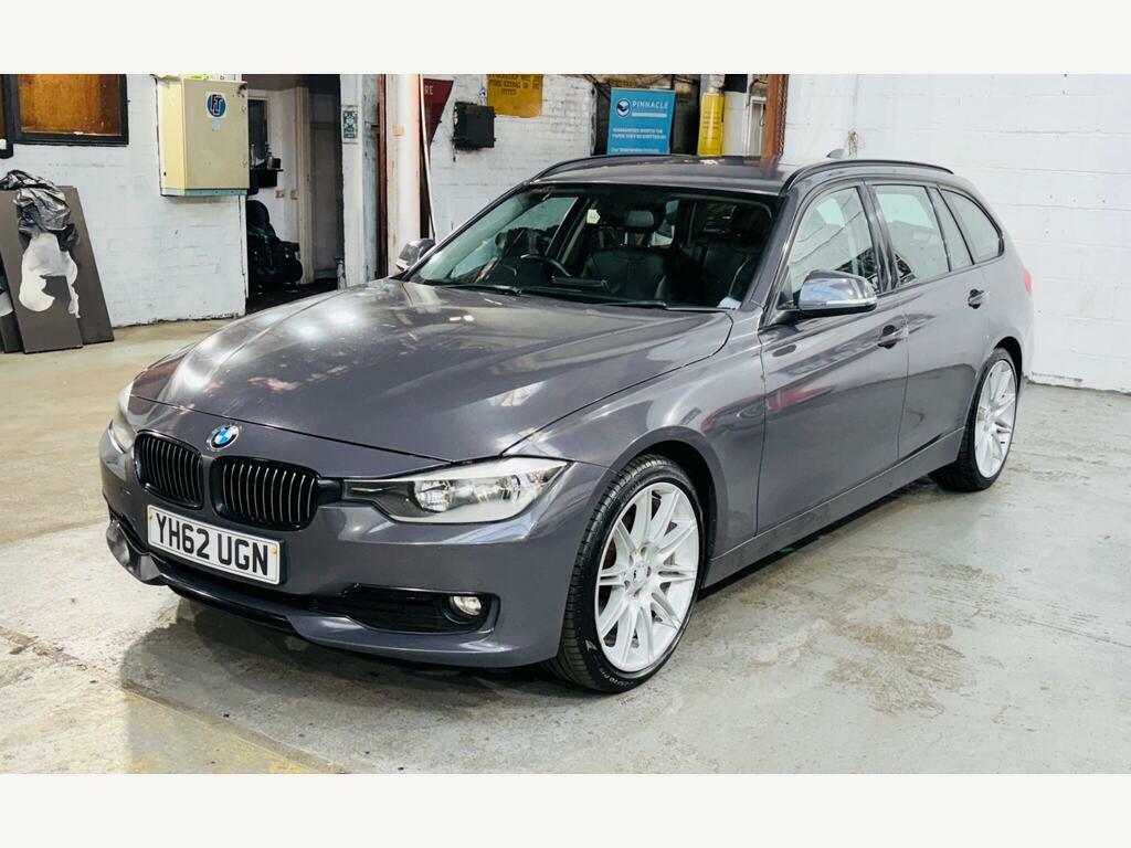 BMW 3 Series White #3