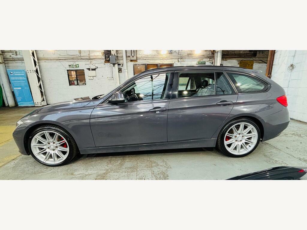 BMW 3 Series White #8