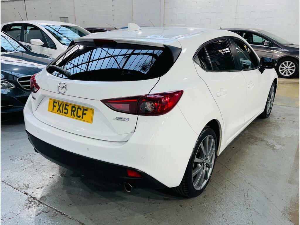 Mazda 3 2.0 Skyactiv-g Se Nav Euro 5 S S White #4