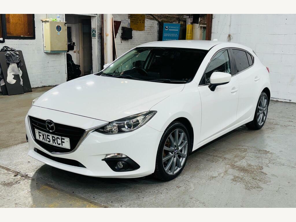 Mazda 3 2.0 Skyactiv-g Se Nav Euro 5 S S White #3