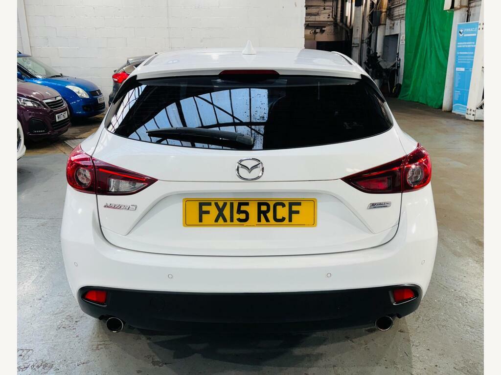 Mazda 3 2.0 Skyactiv-g Se Nav Euro 5 S S White #5