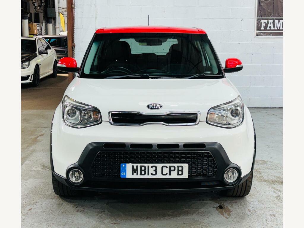 Kia Soul 1.6 Crdi Mixx Dct Euro 6 White #2