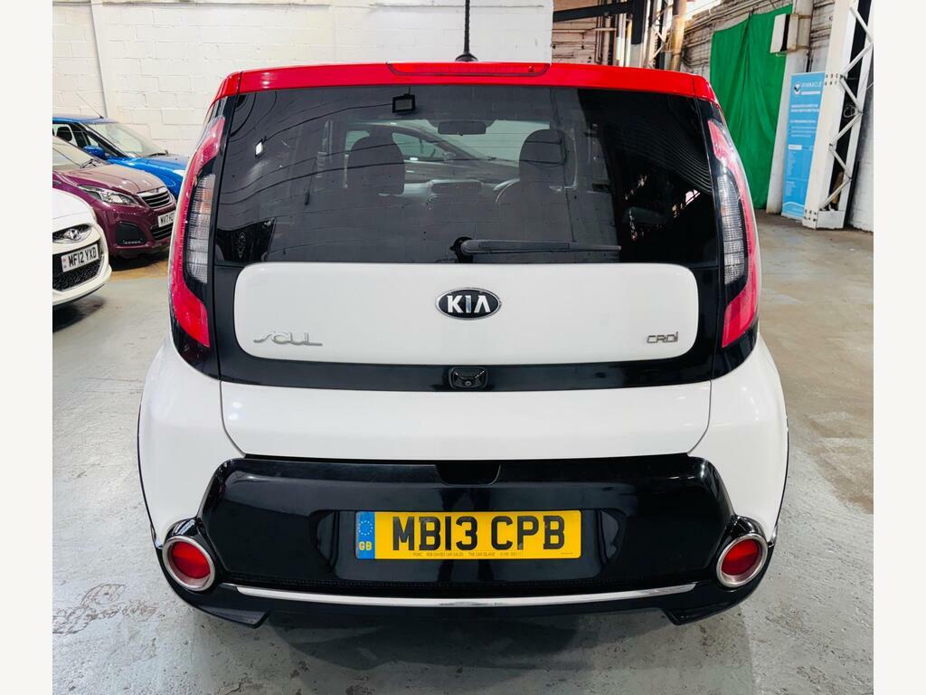 Kia Soul 1.6 Crdi Mixx Dct Euro 6 White #5