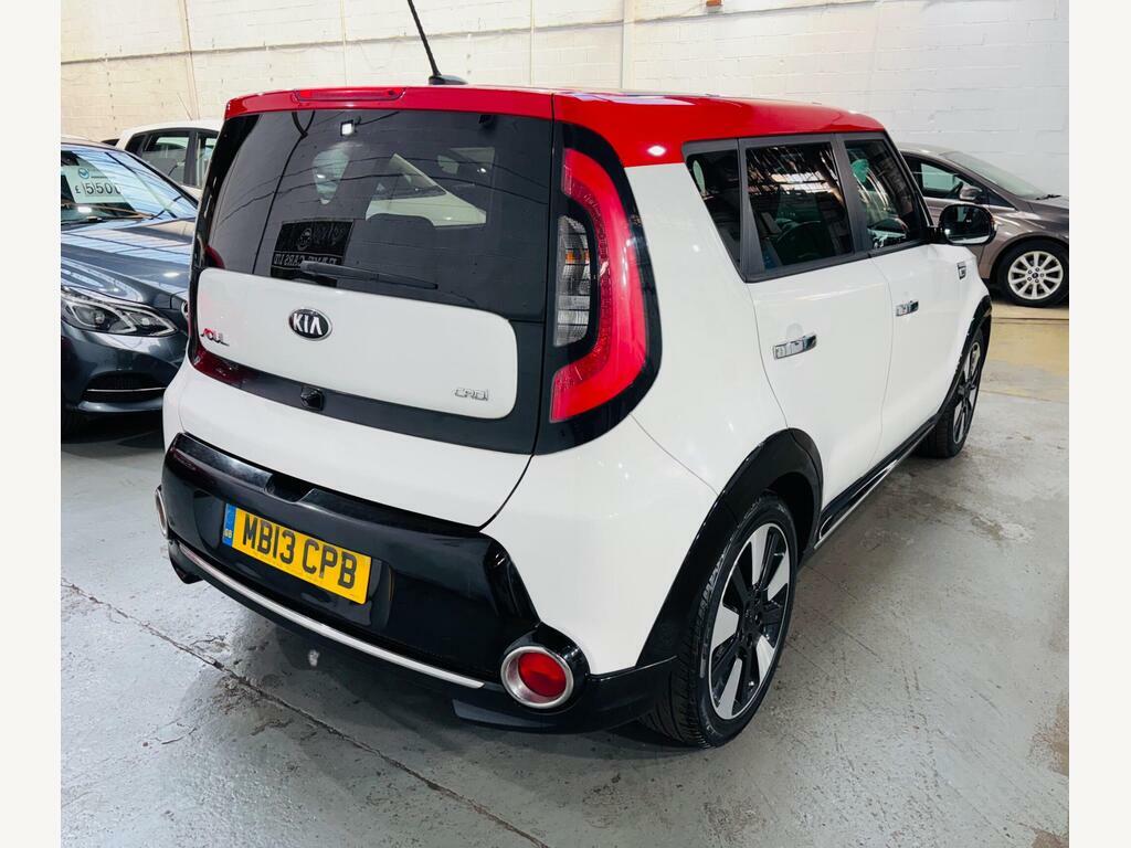Kia Soul 1.6 Crdi Mixx Dct Euro 6 White #4