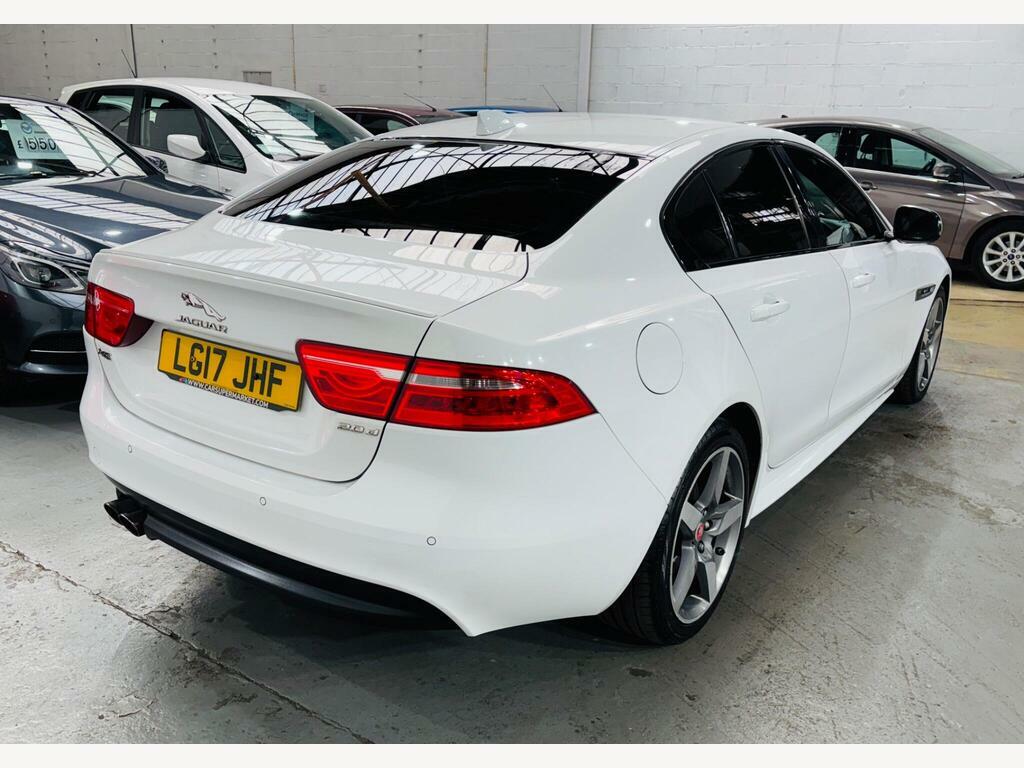 Jaguar XE 2.0D R-sport Euro 6 S S White #4