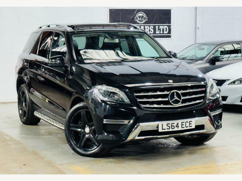 Mercedes-Benz M Class 3.0 Ml350 V6 Bluetec Amg Line G-tronic 4Wd Euro 6 Black #2