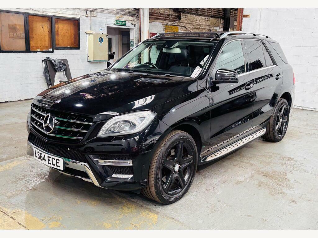 Mercedes-Benz M Class 3.0 Ml350 V6 Bluetec Amg Line G-tronic 4Wd Euro 6 Black #4
