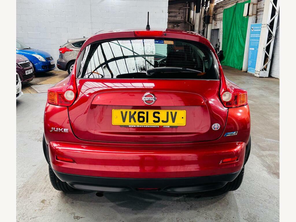 Nissan Juke Hatchback Red #5