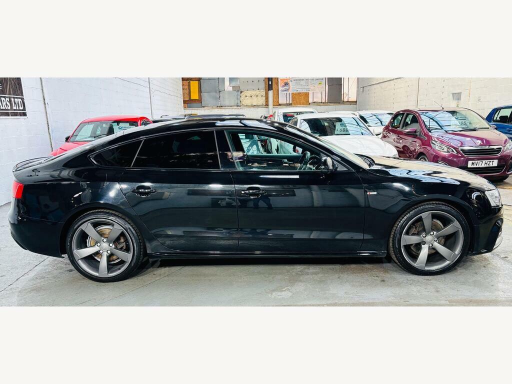 Audi A5 Hatchback Black #7
