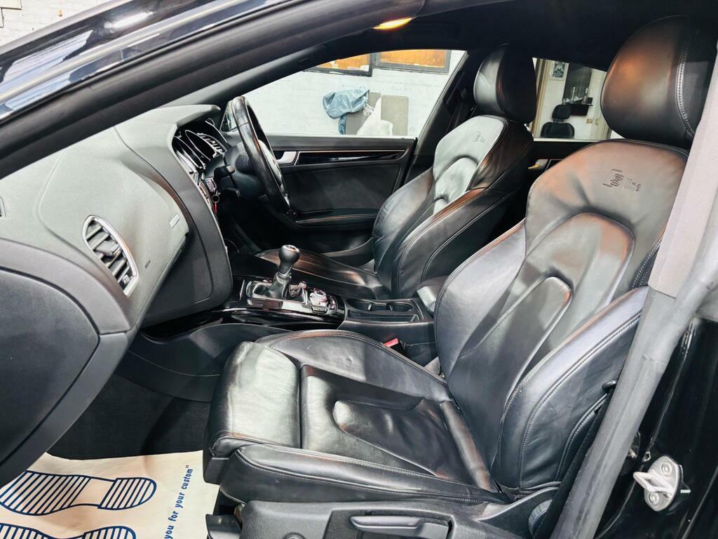 Audi A5 Hatchback Black #12