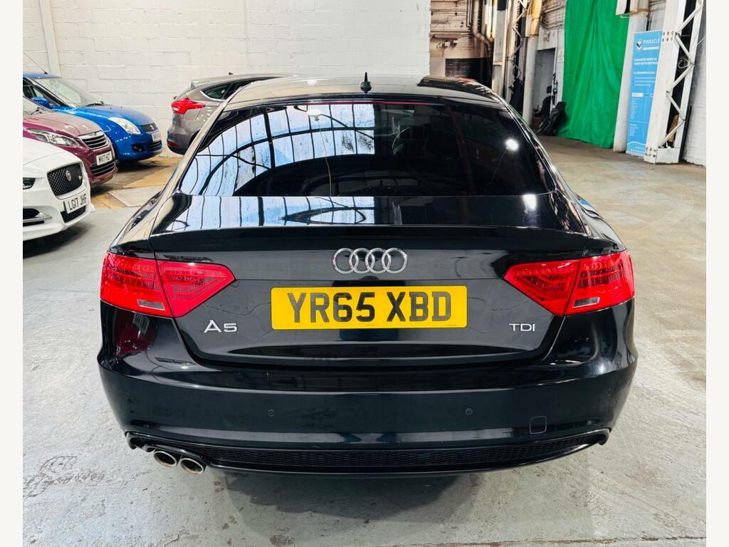 Audi A5 Hatchback Black #5