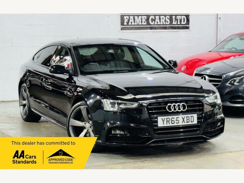 Audi A5 Hatchback Black #1