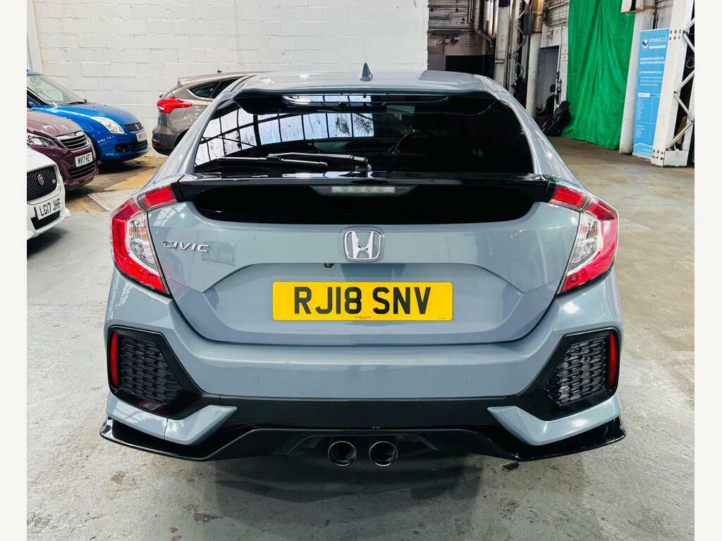 Honda Civic 1.5 Vtec Turbo Gpf Sport Cvt Euro 6 S S Grey #5