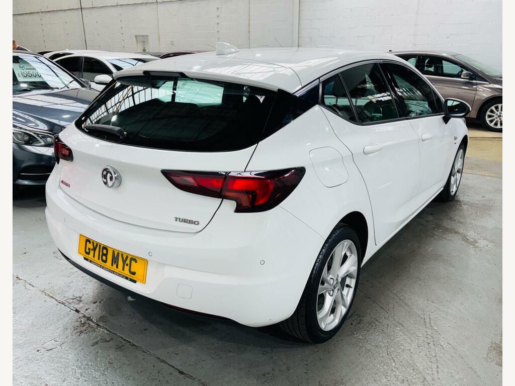 Vauxhall Astra 1.4I Turbo Sri Nav Euro 6 S S White #4