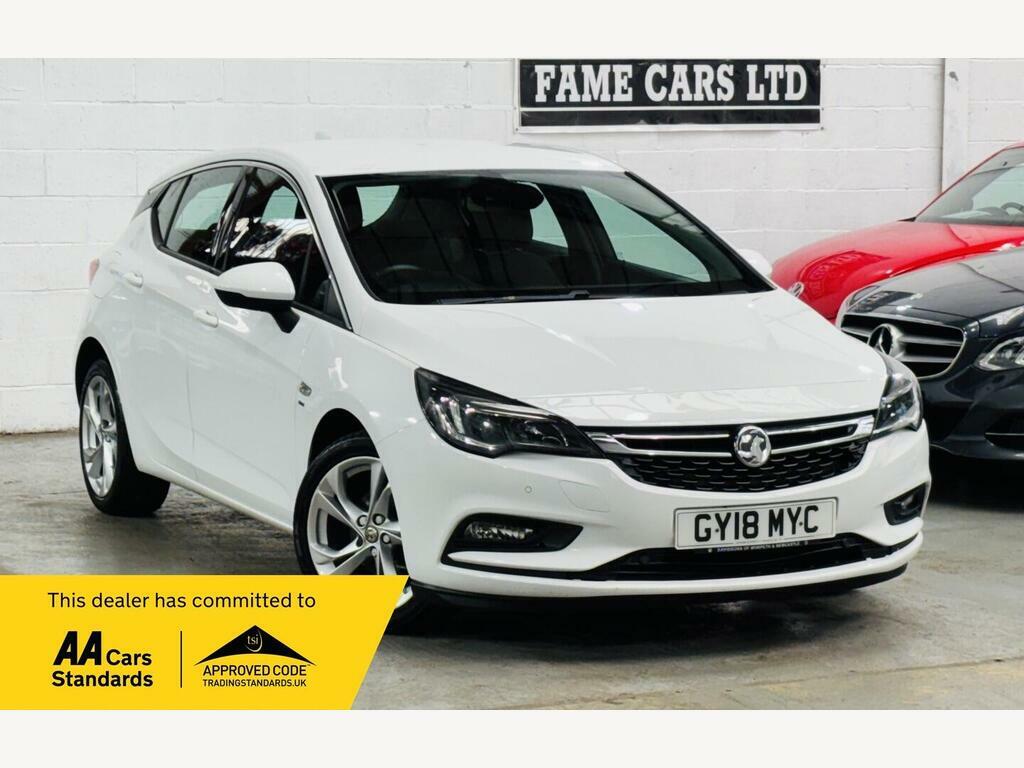 Vauxhall Astra 1.4I Turbo Sri Nav Euro 6 S S White