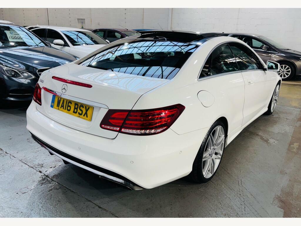 Mercedes-Benz E Class 2.1 E220d Bluetec Amg Line G-tronic Euro 6 S S White #4
