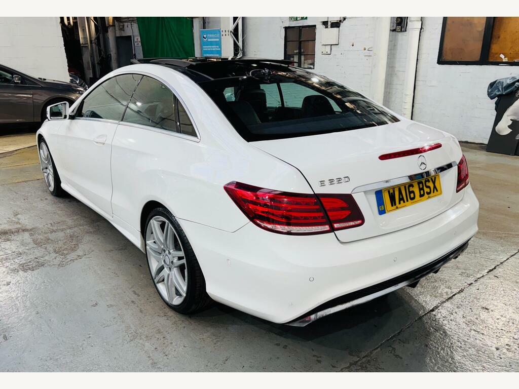 Mercedes-Benz E Class 2.1 E220d Bluetec Amg Line G-tronic Euro 6 S S White #6