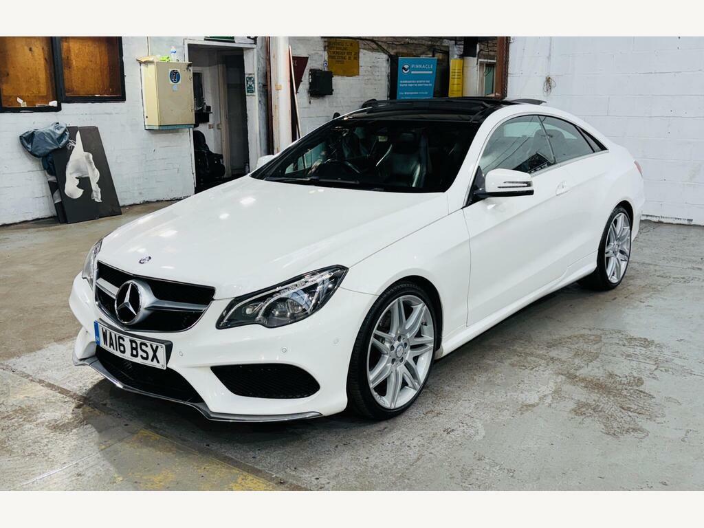 Mercedes-Benz E Class 2.1 E220d Bluetec Amg Line G-tronic Euro 6 S S White #3