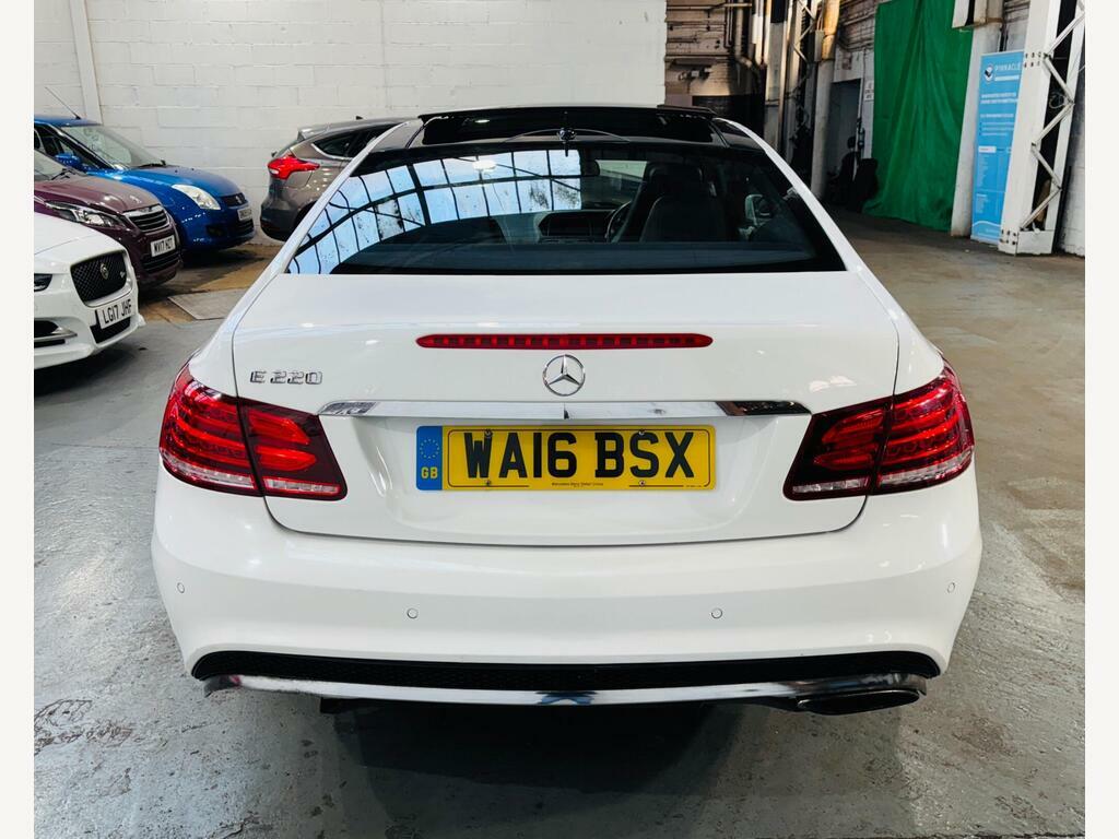 Mercedes-Benz E Class 2.1 E220d Bluetec Amg Line G-tronic Euro 6 S S White #5