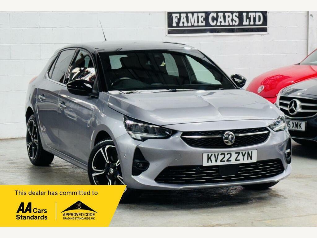 Vauxhall Corsa 1.2 Turbo Ultimate Euro 6 S S KV22ZYN Grey