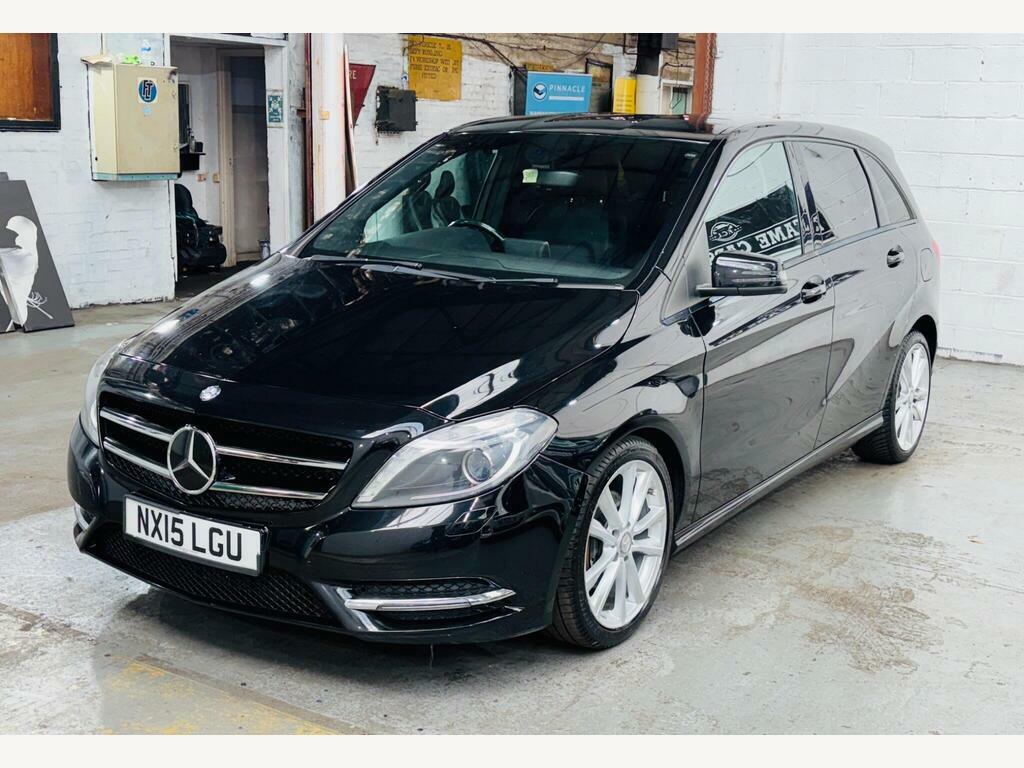 Mercedes-Benz B Class 1.5 B180 Cdi Sport 7G-dct Euro 5 S S Black #3