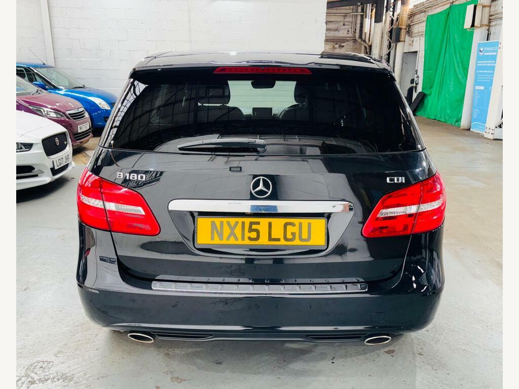 Mercedes-Benz B Class 1.5 B180 Cdi Sport 7G-dct Euro 5 S S Black #5