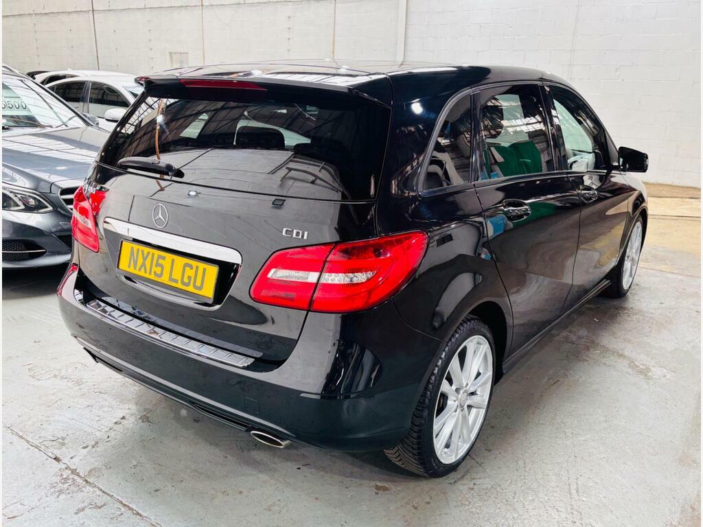 Mercedes-Benz B Class 1.5 B180 Cdi Sport 7G-dct Euro 5 S S Black #4