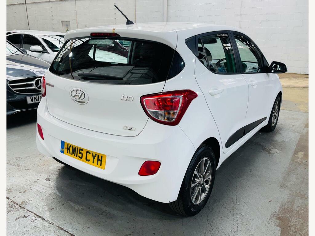 Hyundai I10 1.2 Premium Euro 5 White #4