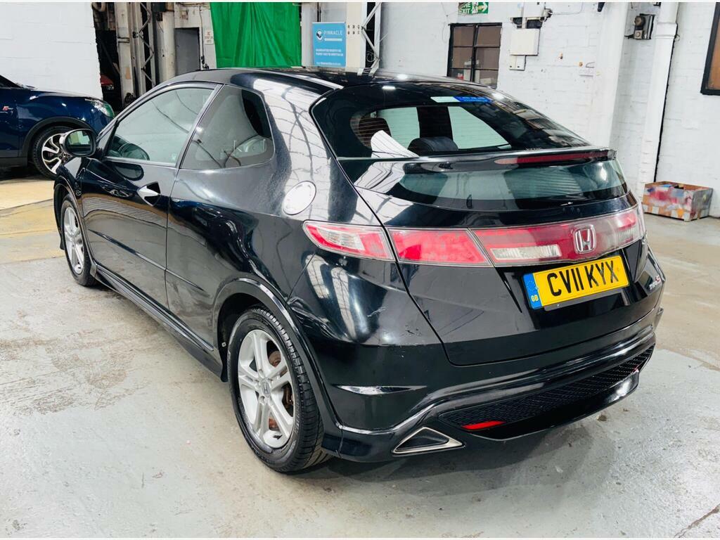 Honda Civic 1.4 I-vtec Type S I-shift Black #6
