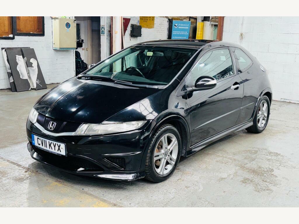 Honda Civic 1.4 I-vtec Type S I-shift Black #3