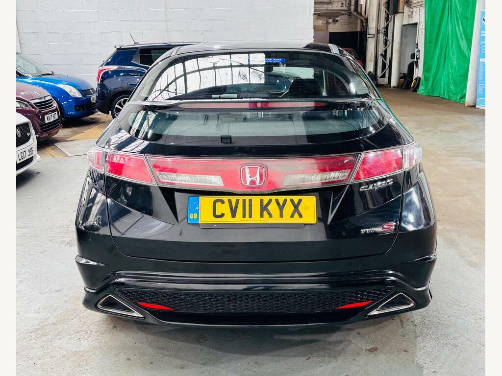Honda Civic 1.4 I-vtec Type S I-shift Black #5