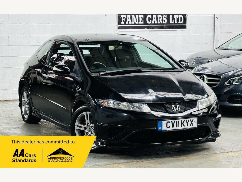 Honda Civic 1.4 I-vtec Type S I-shift Black