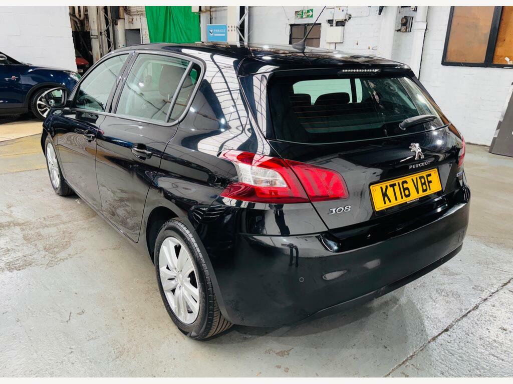 Peugeot 308 1.6 Bluehdi Active Eat Euro 6 S S Black #6