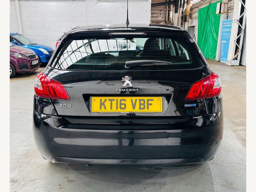 Peugeot 308 1.6 Bluehdi Active Eat Euro 6 S S Black #5