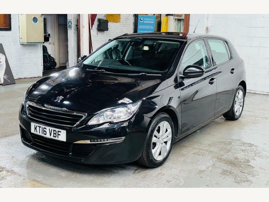Peugeot 308 1.6 Bluehdi Active Eat Euro 6 S S Black #3