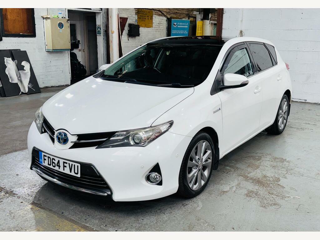 Toyota Auris 1.8 Vvt-h Excel Cvt Euro 5 S S White #3