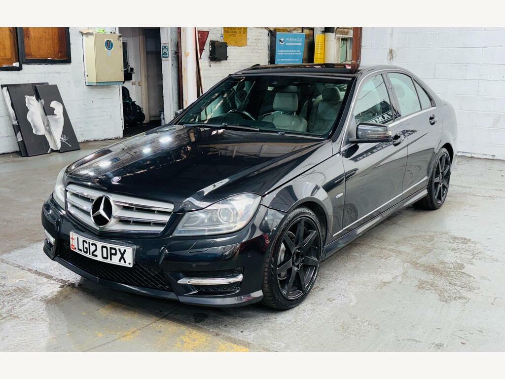 Mercedes-Benz C Class 2.1 C250 Cdi Blueefficiency Amg Sport White #3