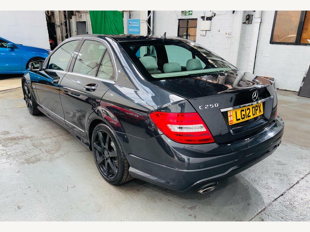 Mercedes-Benz C Class 2.1 C250 Cdi Blueefficiency Amg Sport White #6