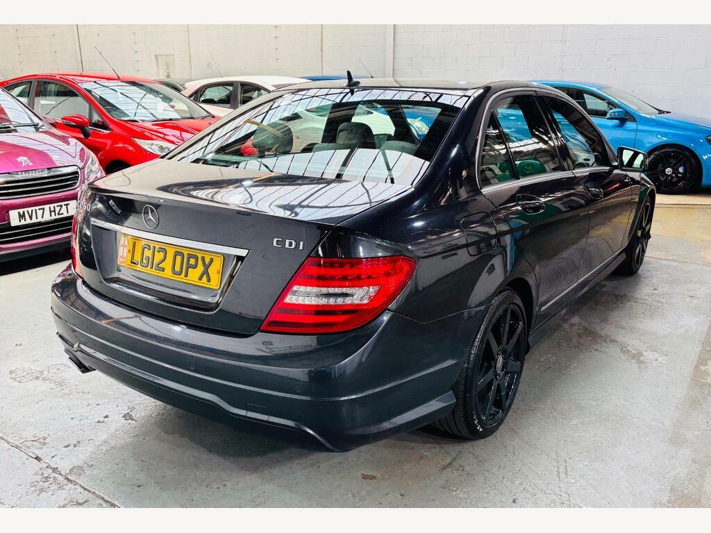 Mercedes-Benz C Class 2.1 C250 Cdi Blueefficiency Amg Sport White #4