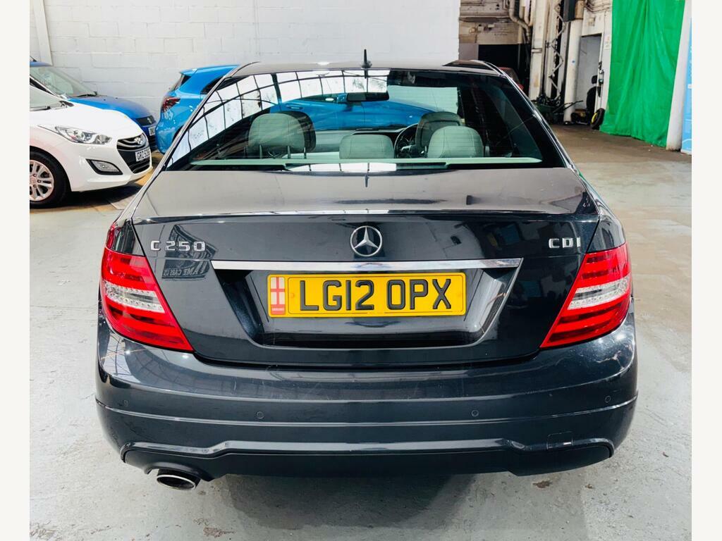 Mercedes-Benz C Class 2.1 C250 Cdi Blueefficiency Amg Sport White #5