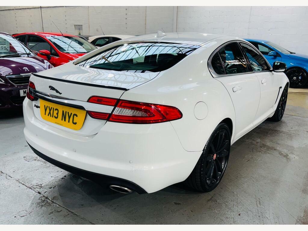 Jaguar XF 2.2D Luxury Euro 5 S S White #4