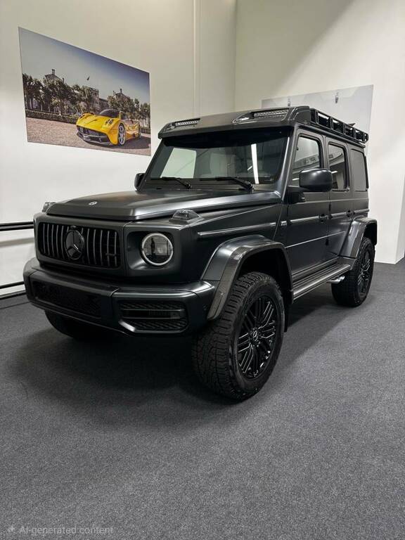 Mercedes-Benz G Class Amg G 63 4X4 Squared Black