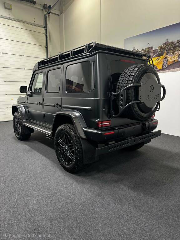 Mercedes-Benz G Class Amg G 63 4X4 Squared Black #2