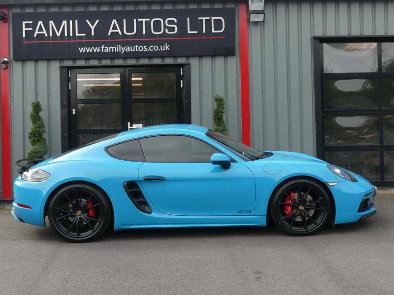 Porsche 718 Cayman 2.5 Gts Pdk Blue #6