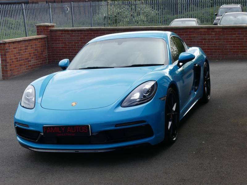 Porsche 718 Cayman 2.5 Gts Pdk Blue #3