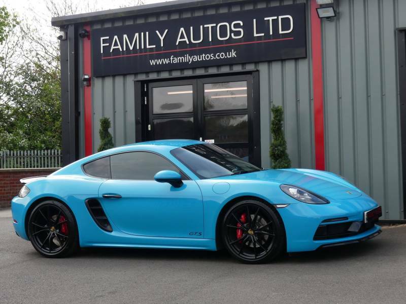 Porsche 718 Cayman 2.5 Gts Pdk Blue #5