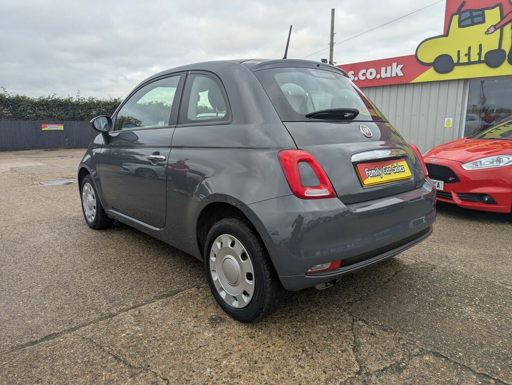 Fiat 500 Hatchback 1.2 Pop 201919 DX19NVC Grey #3